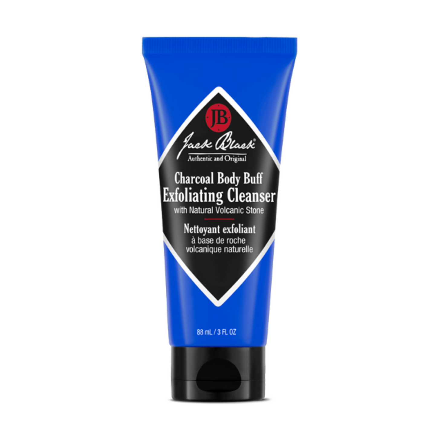 Charcoal Body Buff Nettoyant Exfoliant