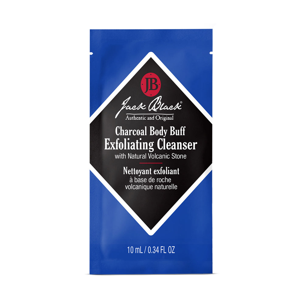 Charcoal Body Buff Exfoliating Cleanser - Sample