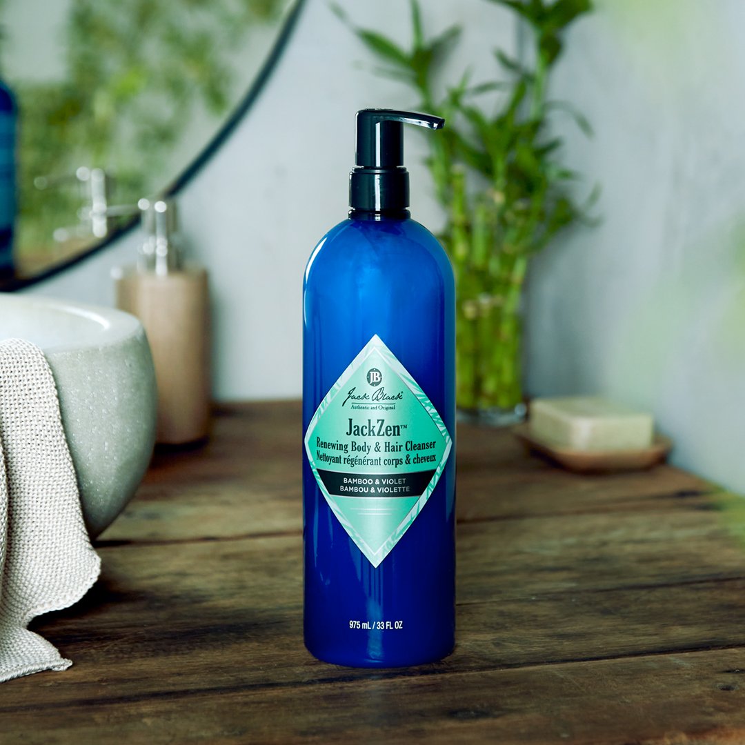 JackZen™ Renewing Body & Hair Cleanser – Jack Black Canada